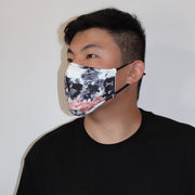 Scuba Dust Mask with Filters - Tie Dye Black