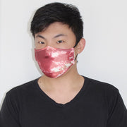 Scuba Dust Mask with Filters - Tie Dye Red