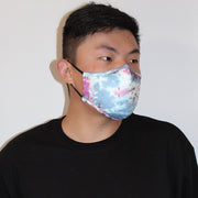 Scuba Dust Mask with Filters - Tie Dye Blue