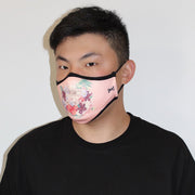 Scuba Dust Mask with Filters - Pink Floral